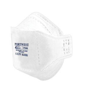 EAGLE FFP3 Dolomite plokščiai sulankstomas respiratorius P390 (20 vnt)