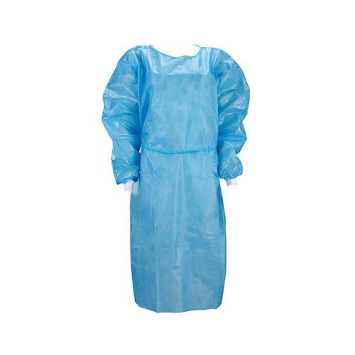 GOWNPPPE Medicininis neperšlampamas chalatas apsaugai nuo infekcijų PP+PE (1vnt) - Image 1