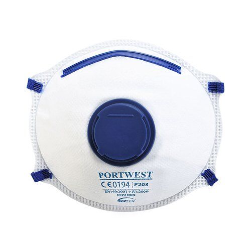 FFP2 Dolomite respiratorius su vožtuvu (10 vnt) - Image 1
