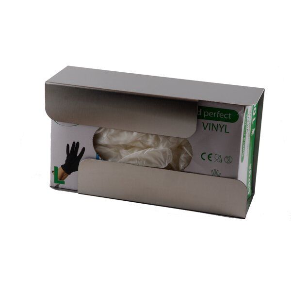 metlai2 Vienkartinių pirštinių laikiklis iš nerūdijančio plieno - Image 1