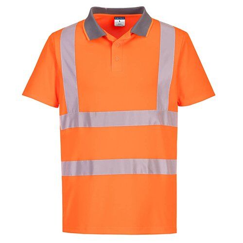 EC10ORR Eco Hi-Vis S/S Polo (6 pakuotėje) EC10 - Image 1